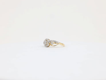 DIAMOND-RING,18K (DRG-01091)