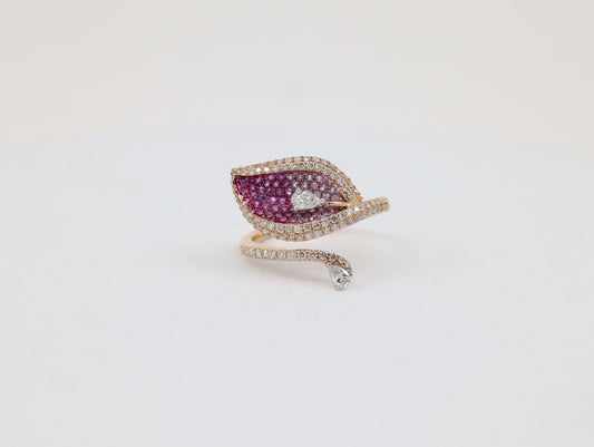 DIAMOND-RING 18K (DRG-10034)