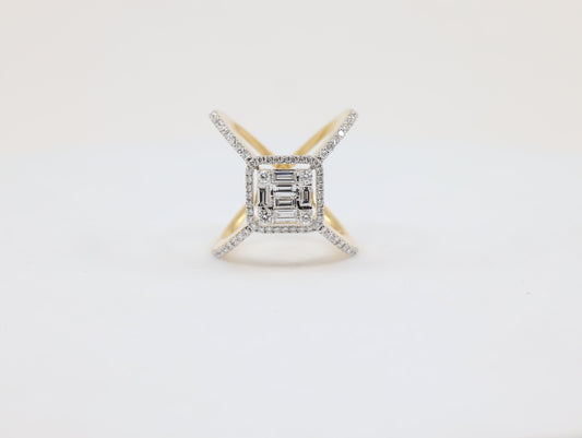DIAMOND-RING 18K (DRG-10038)