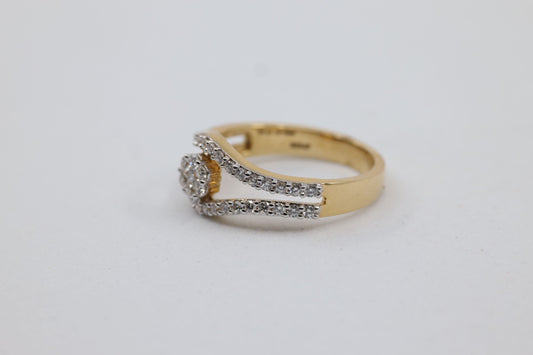 DIAMOND-RING 18K (DRG-10076)