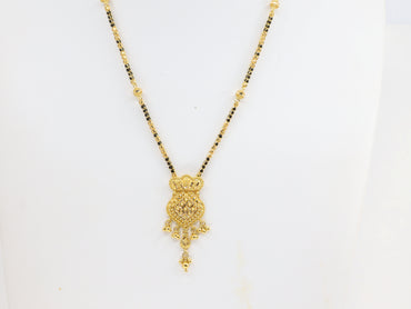 MANGALSUTRA 22K (MS-10124)
