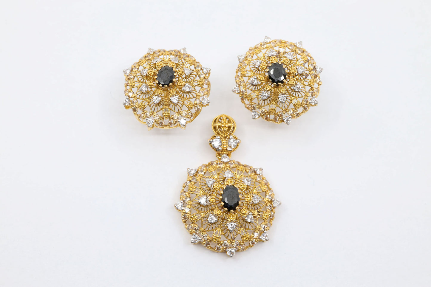 PENDANT SET,22K (PS-05589)