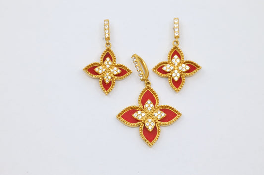 PENDANT SET,22K (PS-10002)