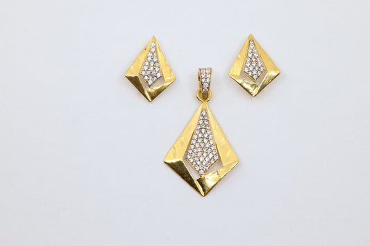 PENDANT SET,22K (PS-10008)