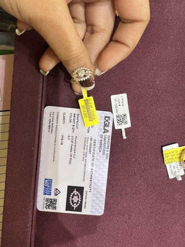 DIAMOND-RING,18K (DRG-01045)