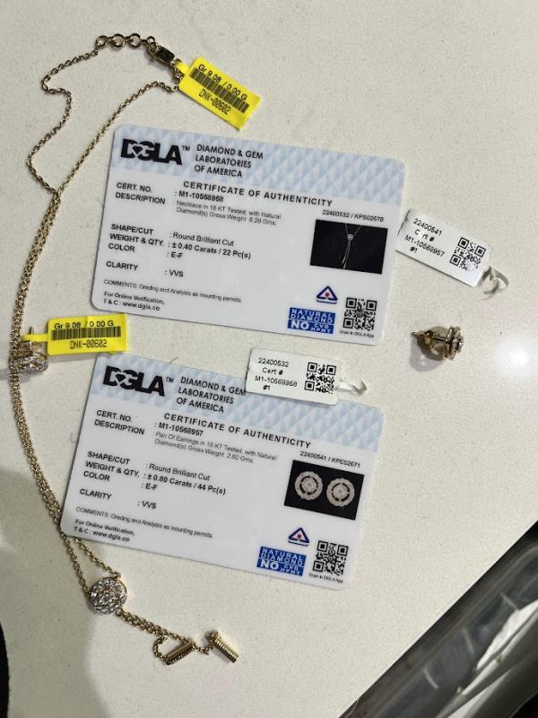 DIAMOND-NECKLACE,18K (DNK-00602)