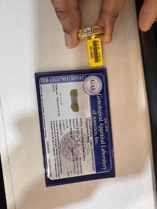 DIAMOND-RING,18K (DRG-00886)