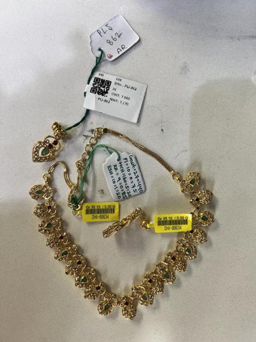 DIAMOND-NECKLACE,22K (DNK-00634)