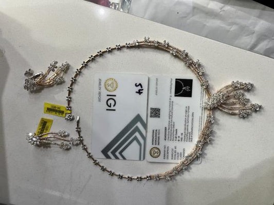 DIAMOND-NECKLACE,18K (DNK-00591)