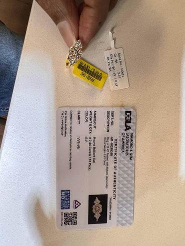 DIAMOND-RING,18K (DRG-00686)