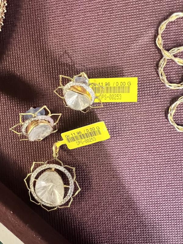 DIAMOND-PENDANT SET,18K (DPS-00253)