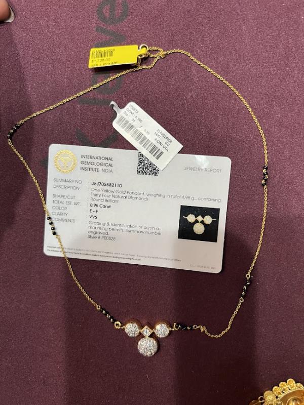 DIAMOND-MANGAL ,18K (DMS-10009)