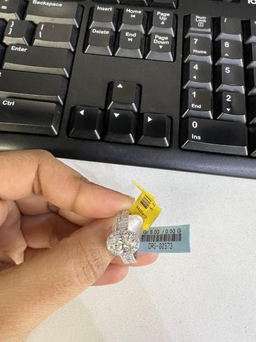 DIAMOND-RING,14K (DRG-00973)