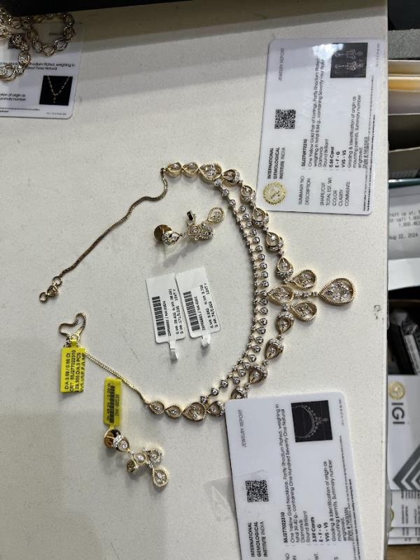 DIAMOND-NECKLACE,18K (DNK-00538)