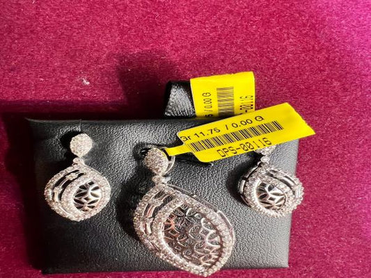 DIAMOND-PENDANT SET,22K (DPS-00116)