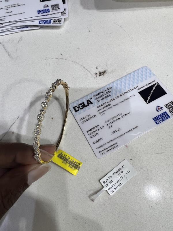 DIAMOND-BRACELET,18K (DBRC-00567)
