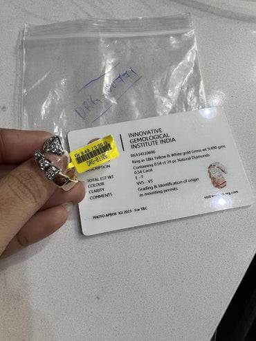 DIAMOND-RING,18K (DRG-01106)