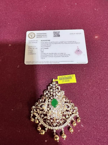 DIAMOND-PENDANT,18K (DP-00200)