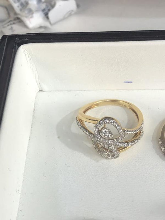 DIAMOND-RING,18K (DRG-00292)