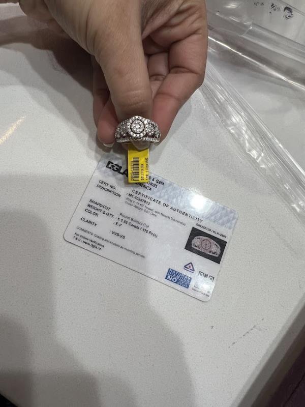 DIAMOND-RING,18K (DRG-10019)