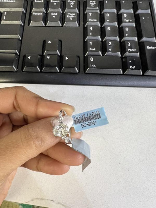 DIAMOND-RING,14K (DRG-00981)