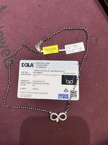 DIAMOND-MANGAL SUTRA,18K (DMS-00344)