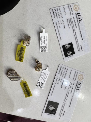 DIAMOND-PENDANT SET,18K (DPS-00276)