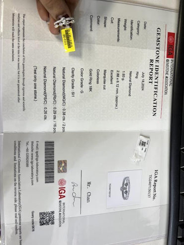 DIAMOND-RING,18K (DRG-01016)