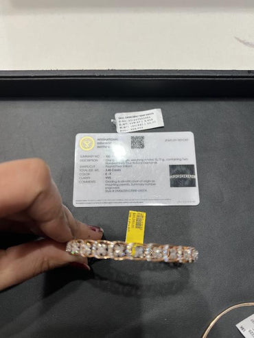 DIAMOND-BANGLES,18K (DBG-10010)