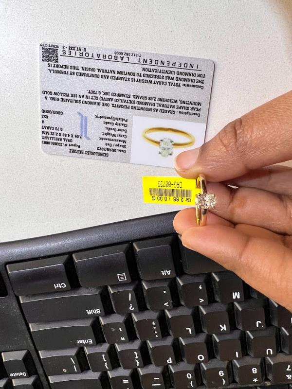 DIAMOND-RING,18K (DRG-00739)