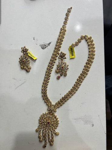 DIAMOND-NECKLACE,22K (DNK-00557)