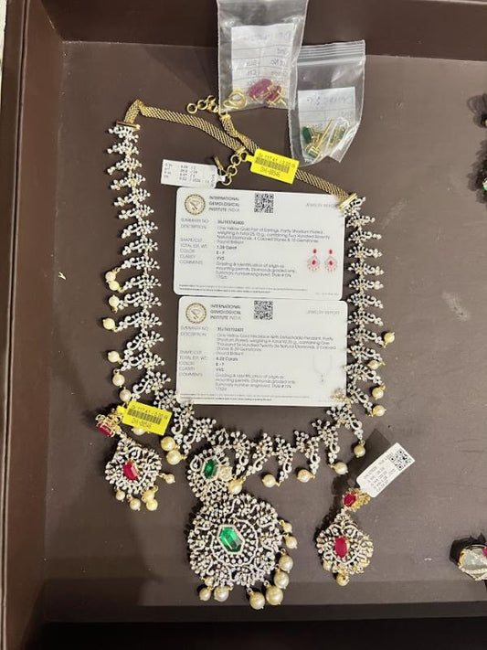 DIAMOND-NECKLACE,18K (DNK-00546)