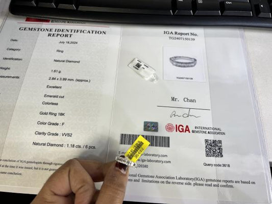 DIAMOND-RING,18K (DRG-01012)