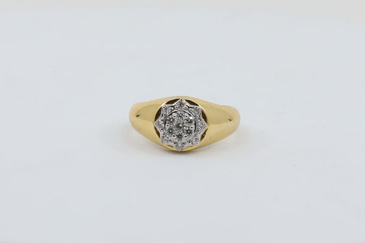 DIAMOND-RING,18K (DRG-00641)