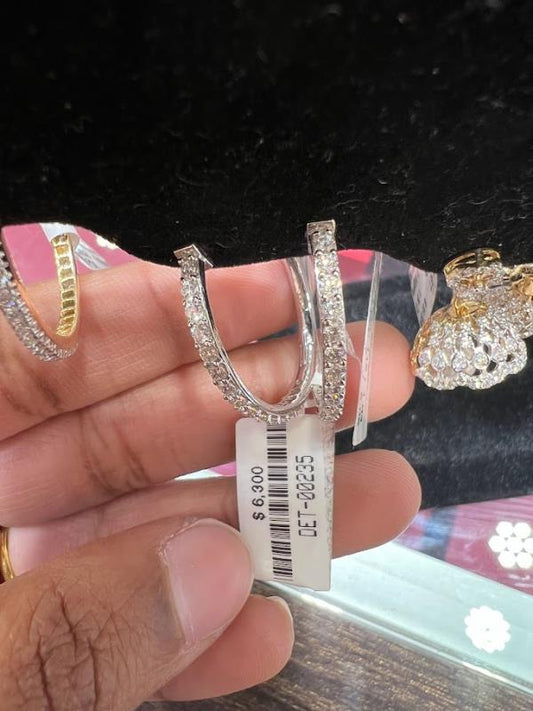 DIAMOND-EAR TOPS,22K (DET-00573)