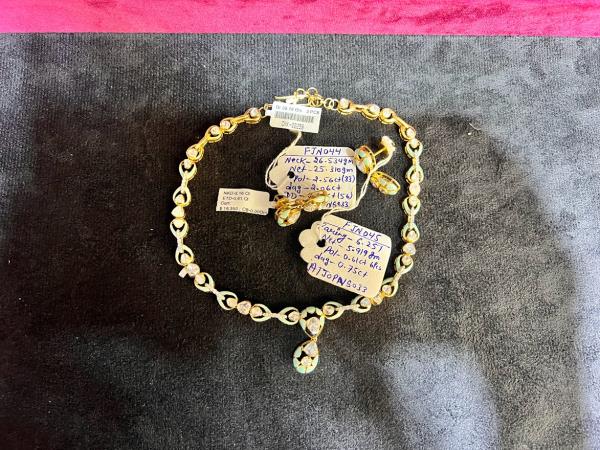 DIAMOND-NECKLACE,14K (DNK-00258)