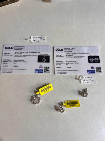 DIAMOND-PENDANT SET,18K (DPS-00165)