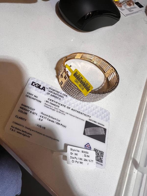 DIAMOND-BRACELE,18K (DBRC-00336)