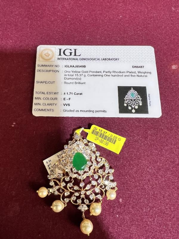 DIAMOND-PENDANT,18K (DP-00198)