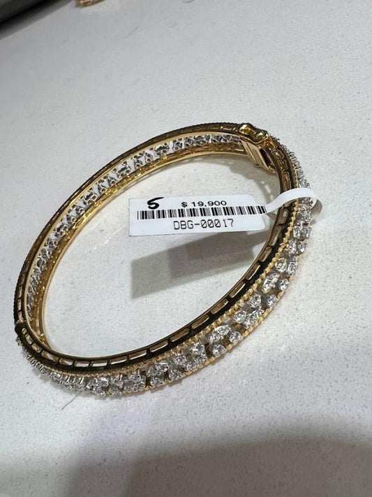 DIAMOND-BANGLES,18K (DBG-00017)