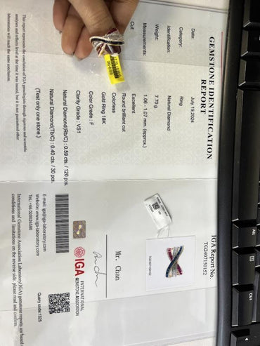 DIAMOND-RING,18K (DRG-01018)