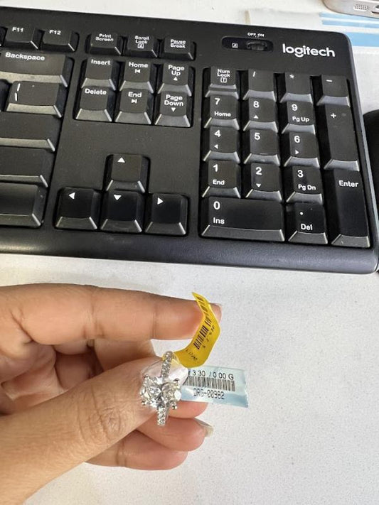 DIAMOND-RING,14K (DRG-00982)