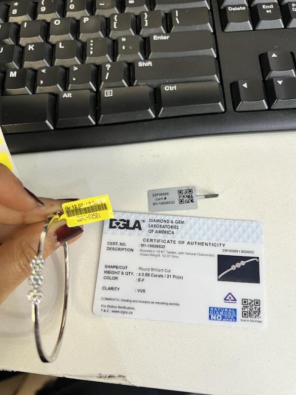 DIAMOND-BRACELE,18K (DBRC-00501)