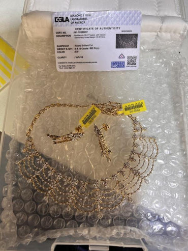 DIAMOND-NECKLACE,18K (DNK-00462)