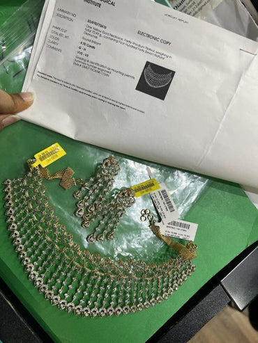 DIAMOND-NECKLACE,18K (DNK-00596)