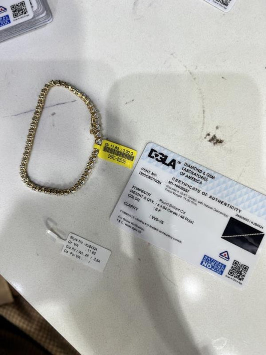 DIAMOND-BRACELE,18K (DBRC-00556)