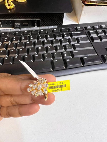 DIAMOND-RING,18K (DRG-00615)