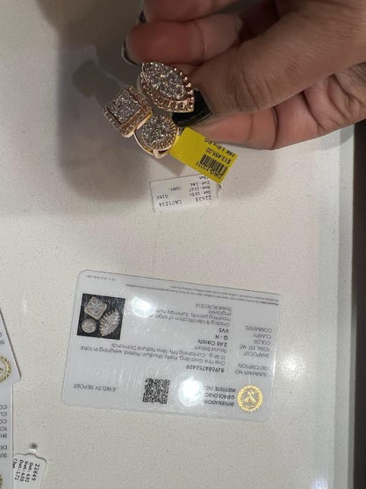 DIAMOND-RING,18K (DRG-10021)