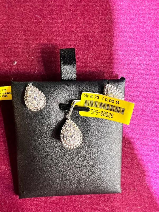 DIAMOND-PENDANT SET,18K (DPS-00026)