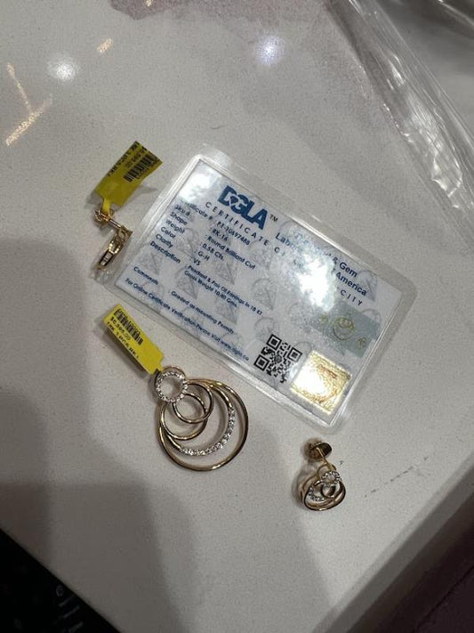 DIAMOND-PENDANT,18K (DPS-10003)